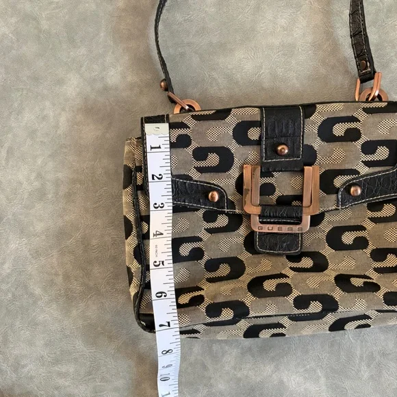 Guess vintage y2k monogram shoulder bag - Picture 12 of 13